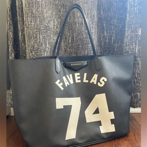 favelas givenchy|Givenchy Antigona Favelas 74 Large Leather Shopping Tote, .